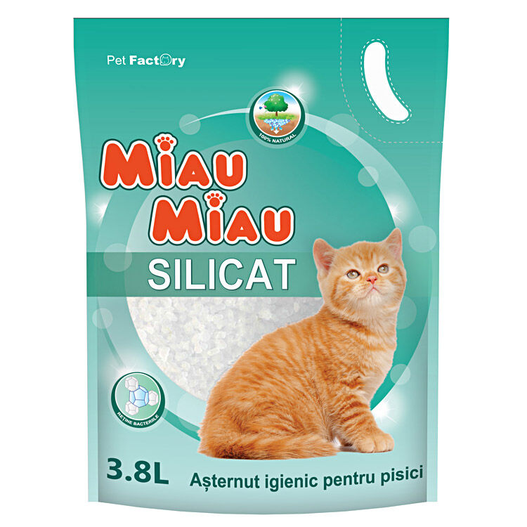 Asternut ecologic silicat gel pentru pisici picture