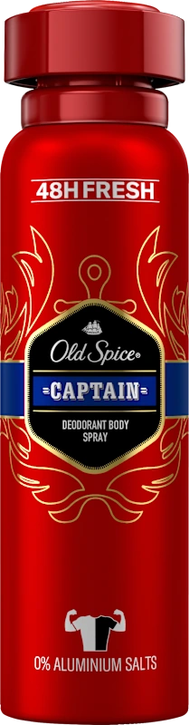 Deodorant spray captain picture