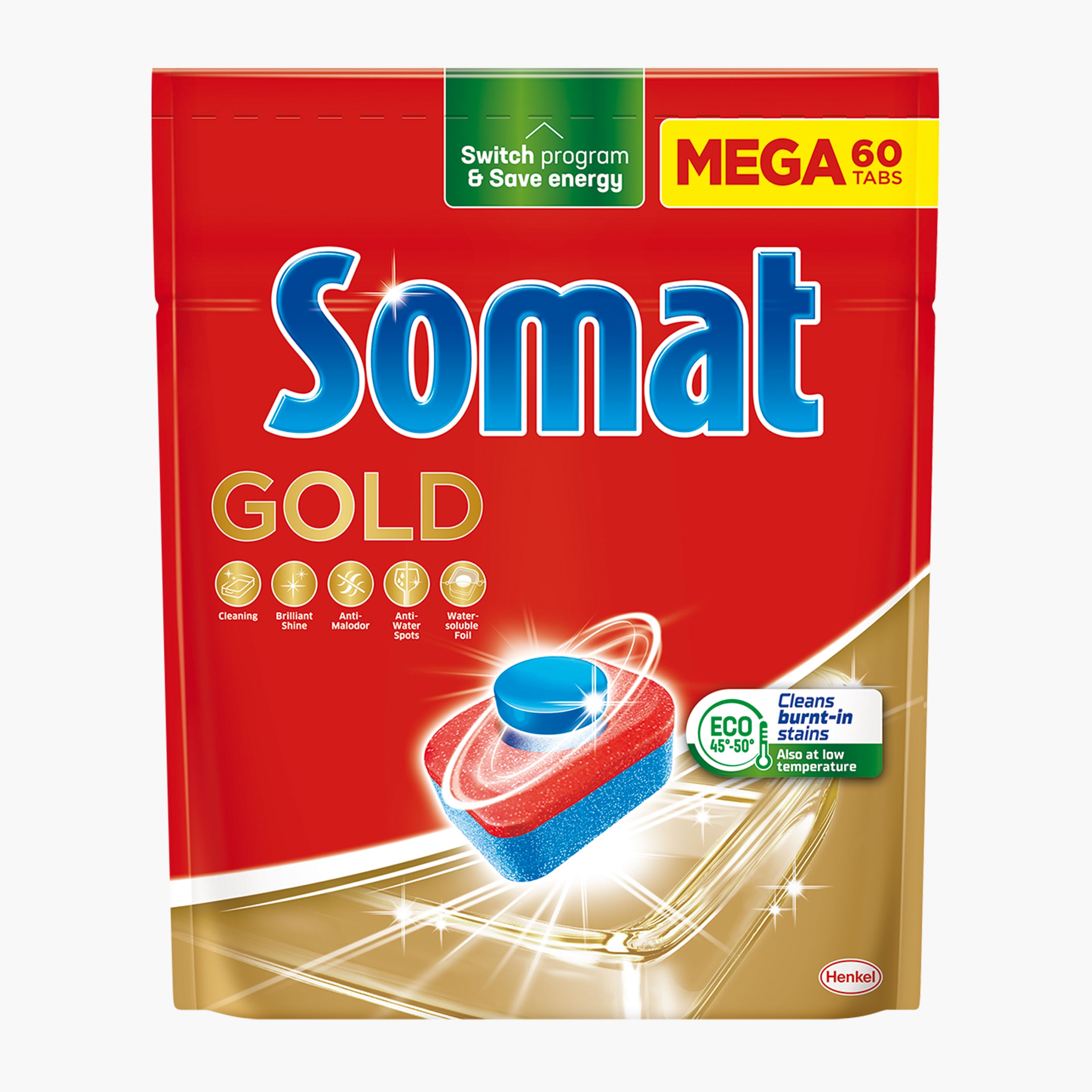 Detergent tablete gold picture