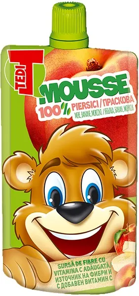 Mousse 100% piersici-mere-morcovi-banane picture