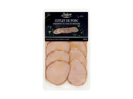 Cotlet afumat de porc cu ulei de masline picture
