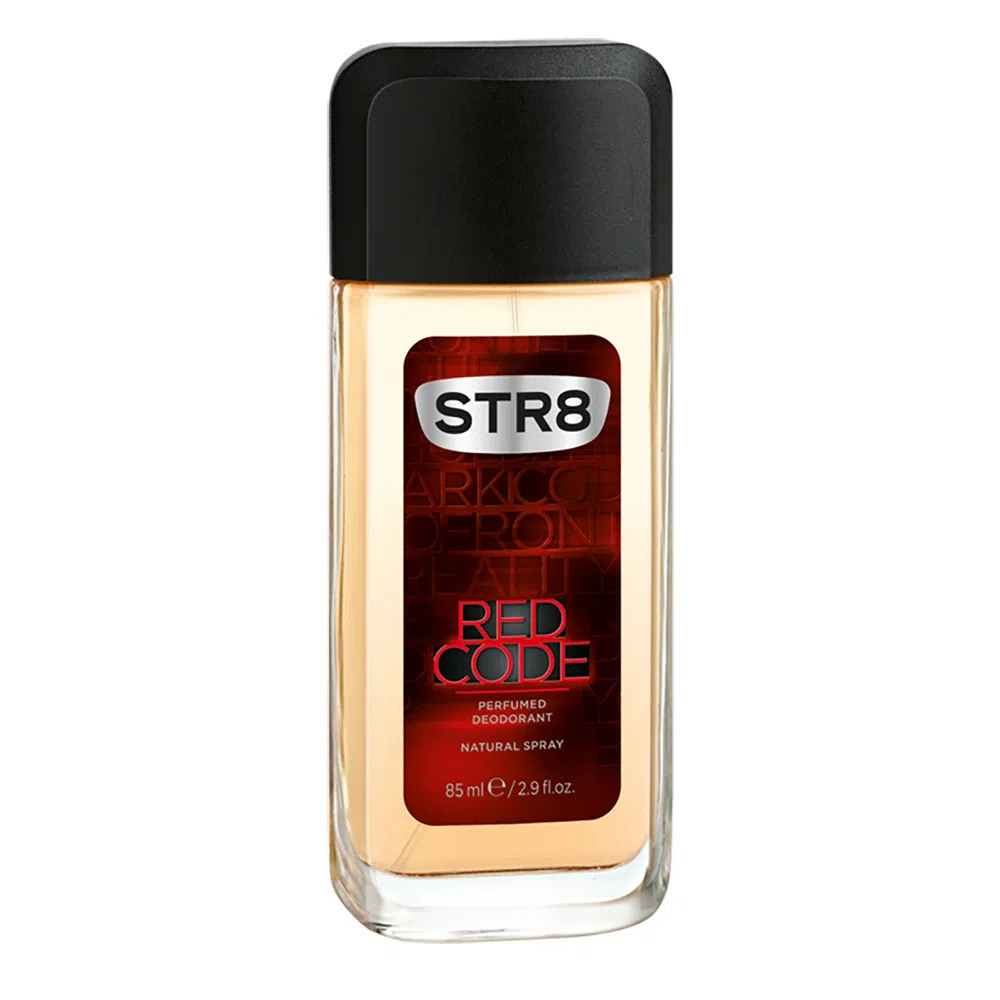 Deodorant natural spray red code picture