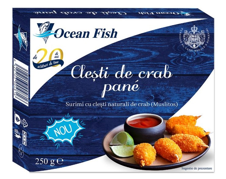 Muslitos clesti crab pane congelati ambalati picture