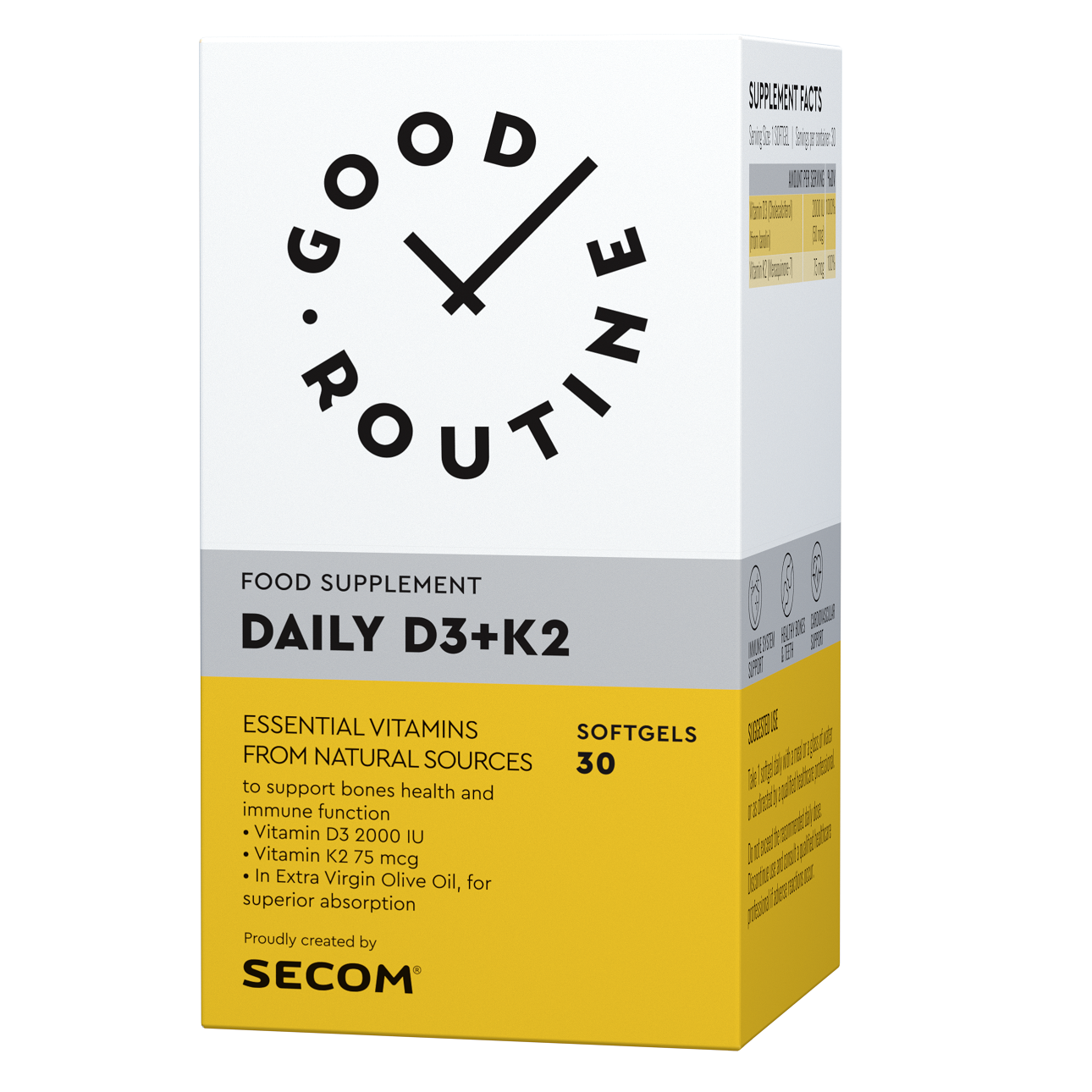 Daily vitamina d3 + k2, moi picture