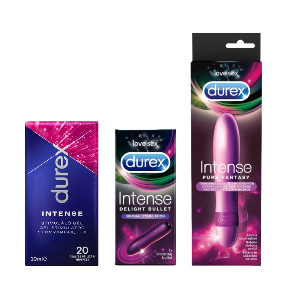 Pachet vibrator pure fantasy + bullet + gel intense orgasmic picture