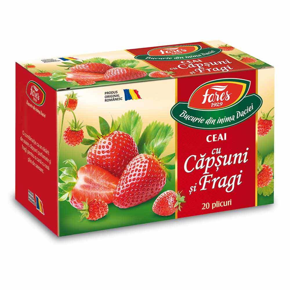 Ceai capsuni fragi picture