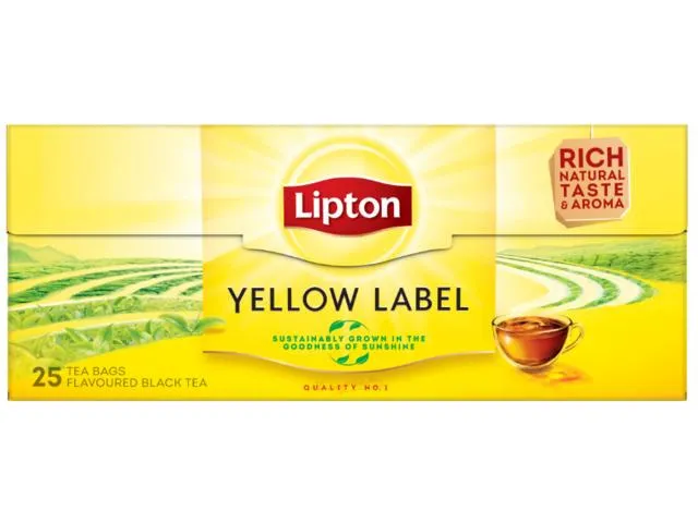 Ceai negru yellow label picture