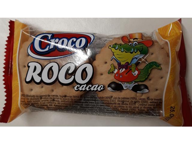 Biscuiti cu crema cacao picture