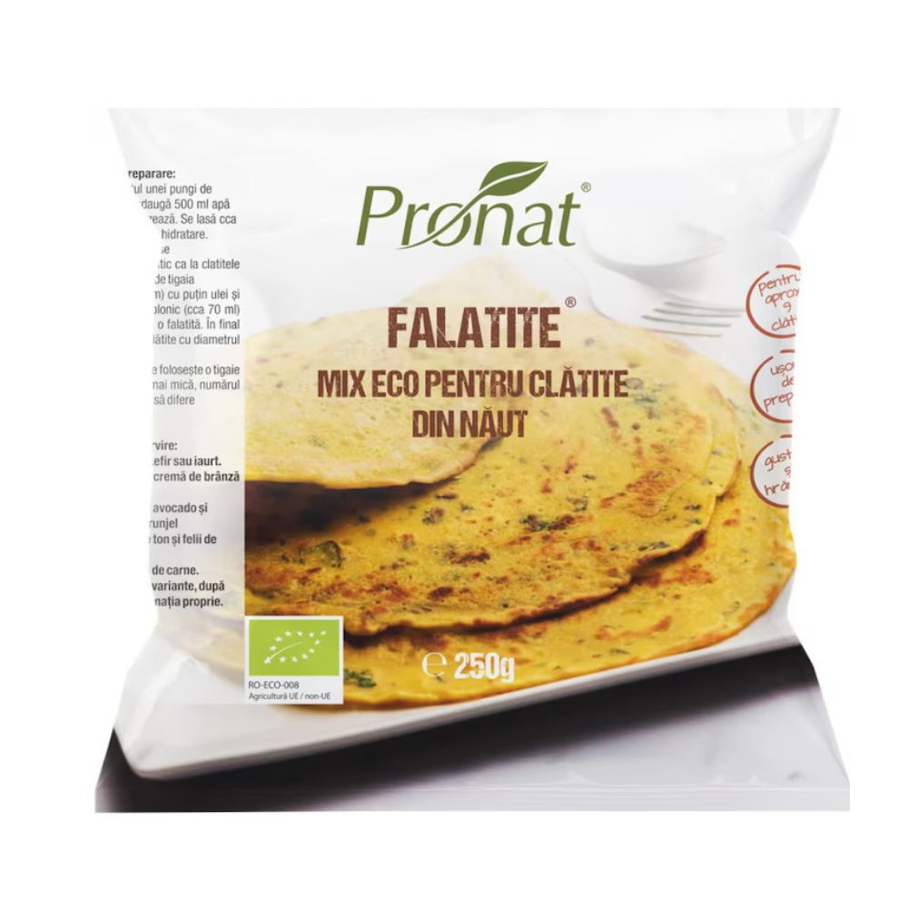 Falatite mix bio din faina de naut cu condimente pentru clatite picture