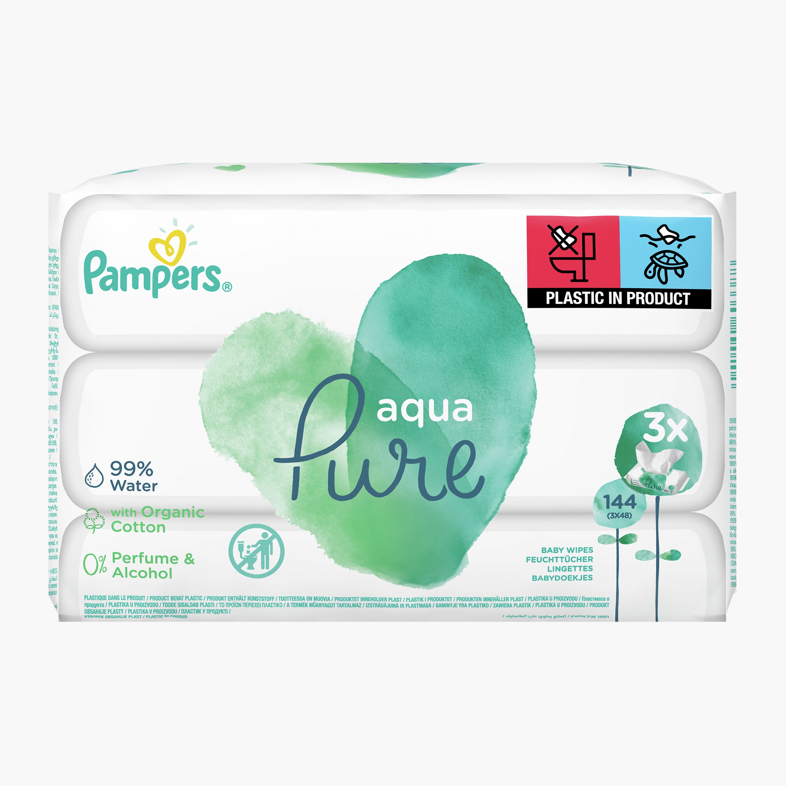 Servetele umede pure aqua picture