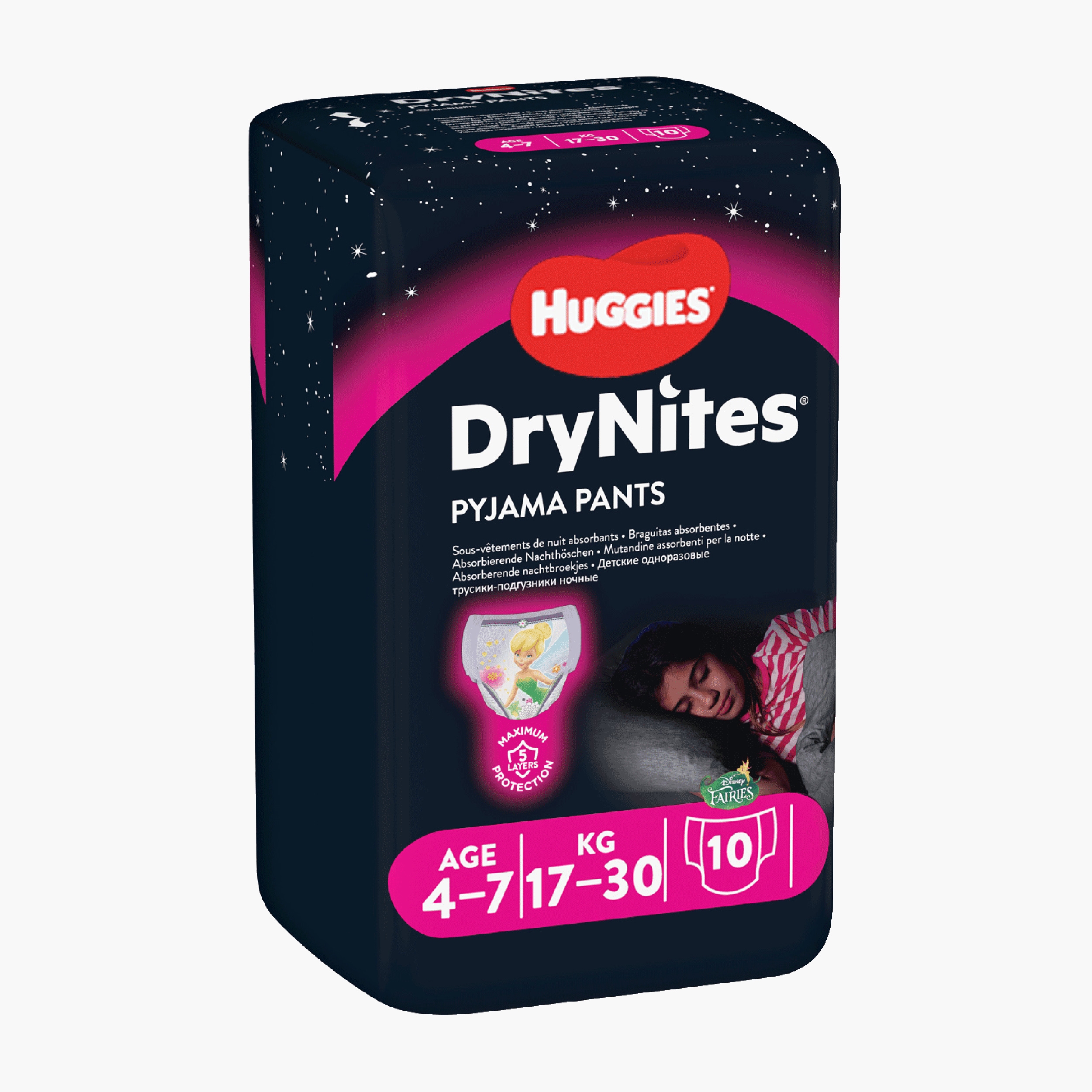 Scutece pants drynites 4-7 ani fete picture