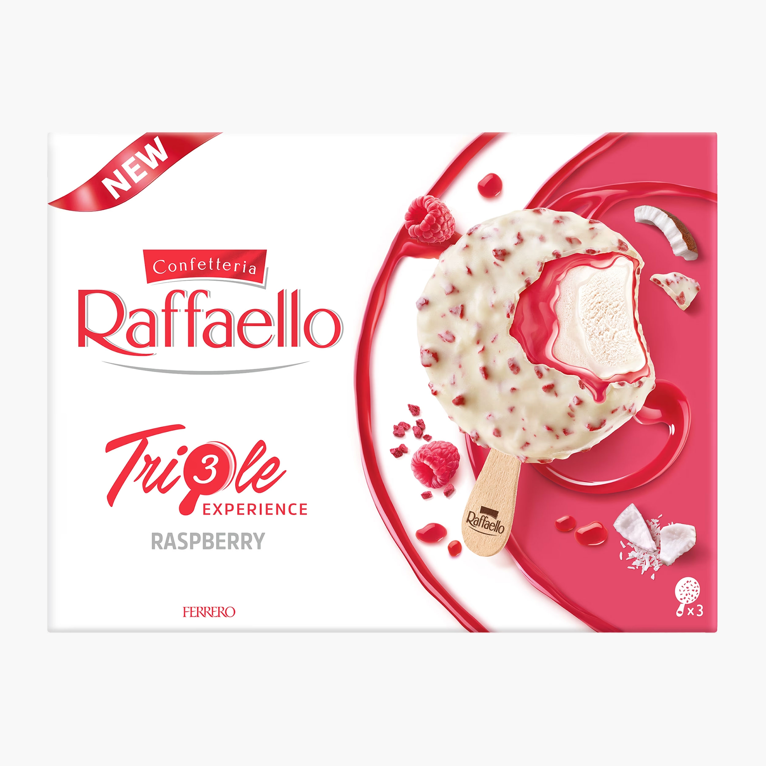 Inghetata pe bat triple experience zmeura picture