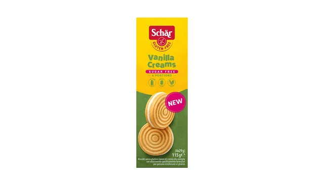 Biscuiti fara gluten cu crema vanilie picture