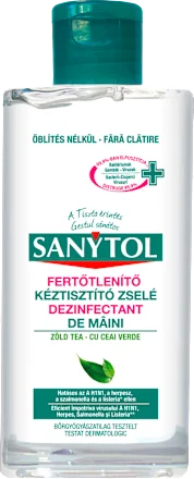 Gel dezinfectant ceai verde picture
