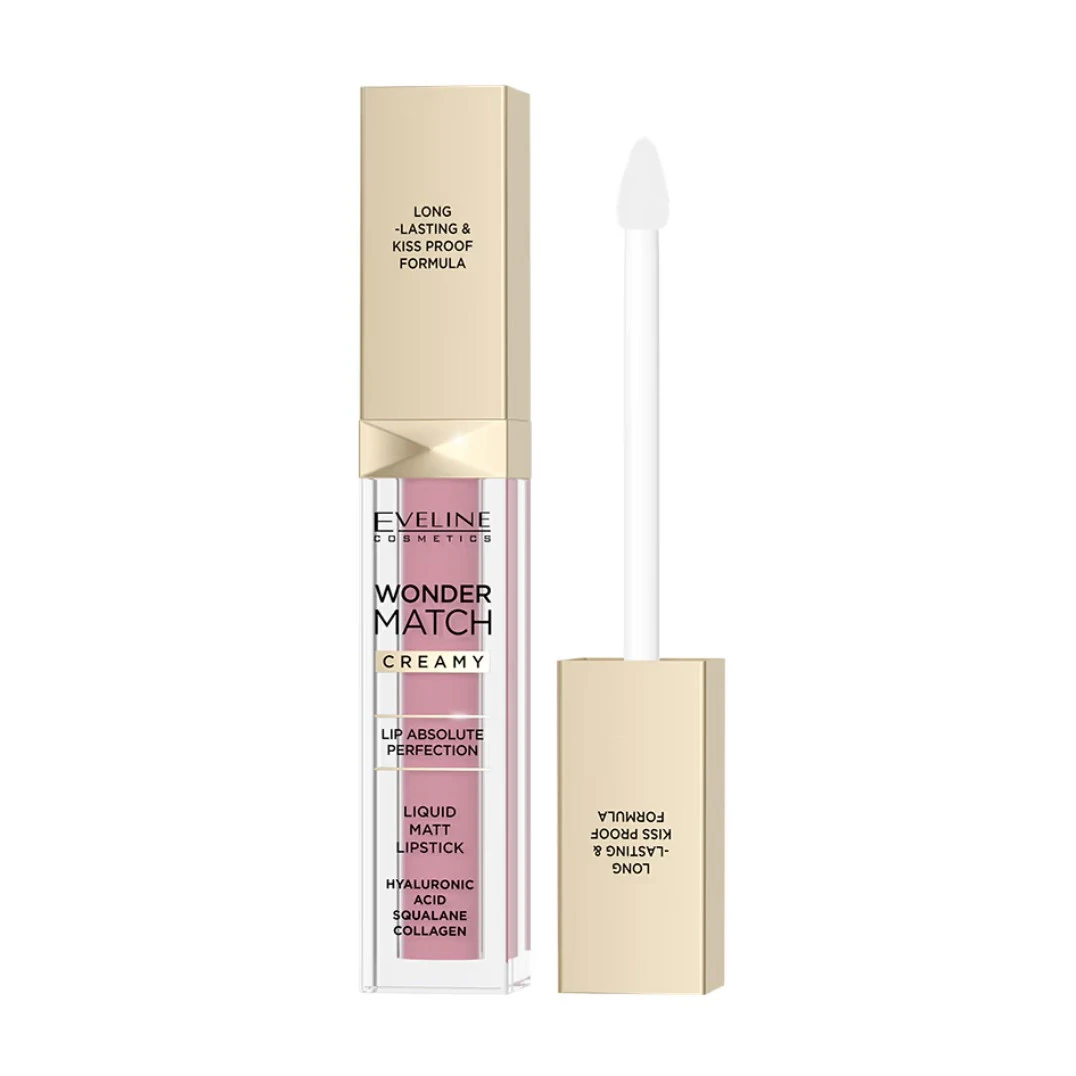 Ruj lichid mat wonder match creamy no. 01 angel rose picture