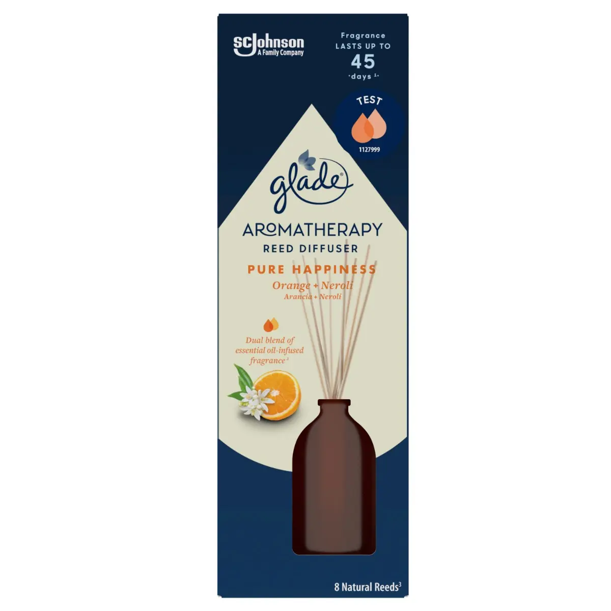 Odorizant camera aroma reeds pure happiness orange picture