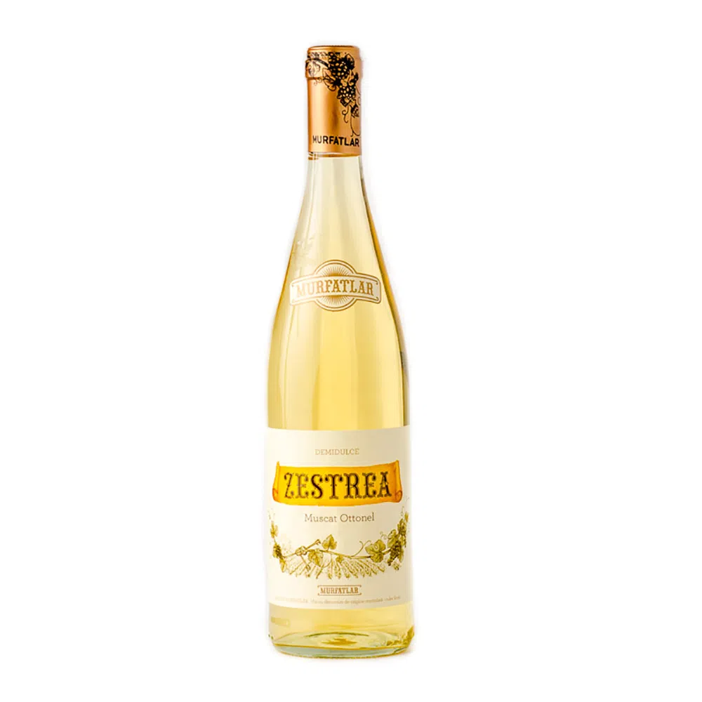 Vin alb muscat ottonel demidulce picture