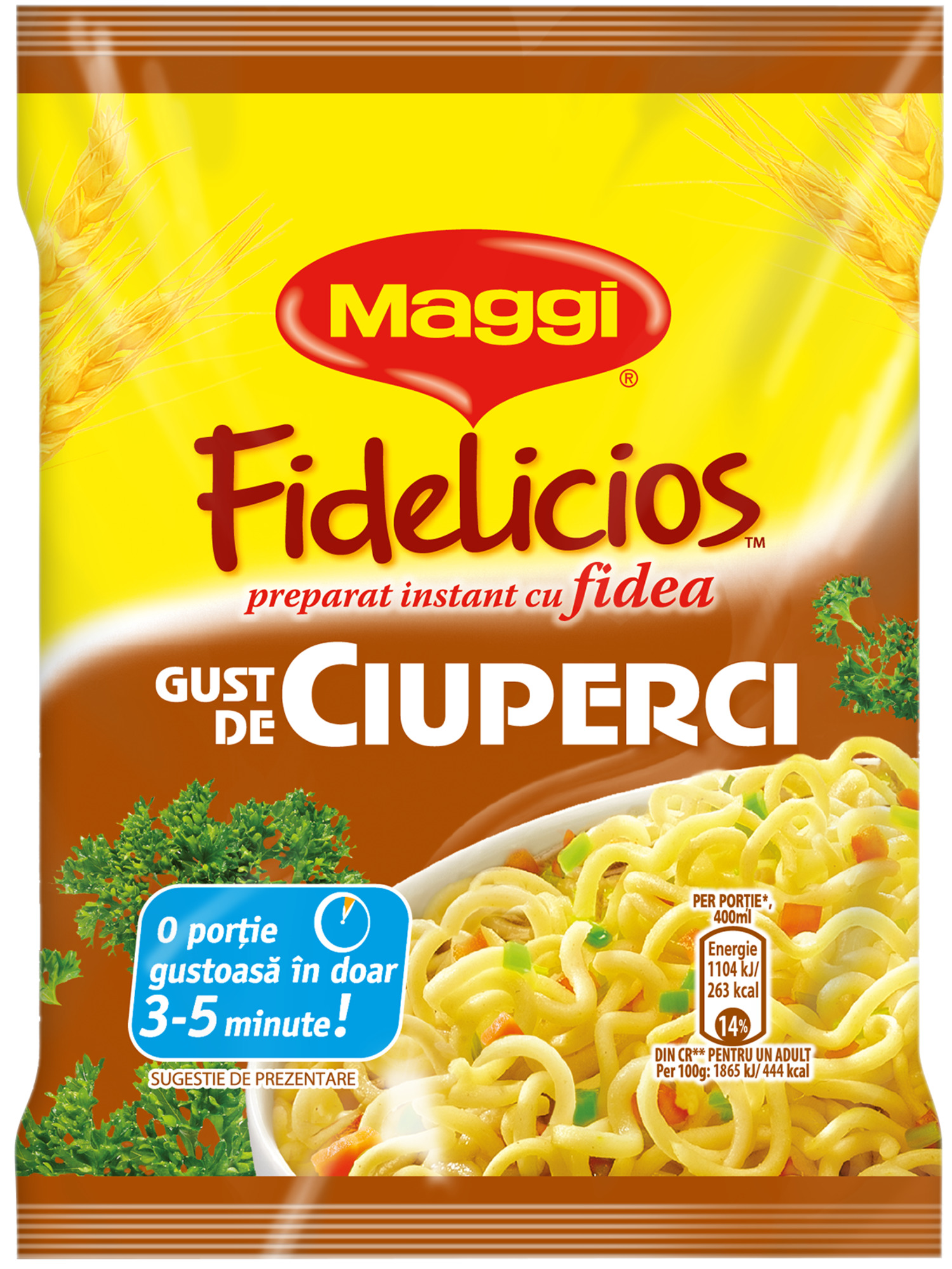 Supa instant cu fidea fidelicios ciuperci picture