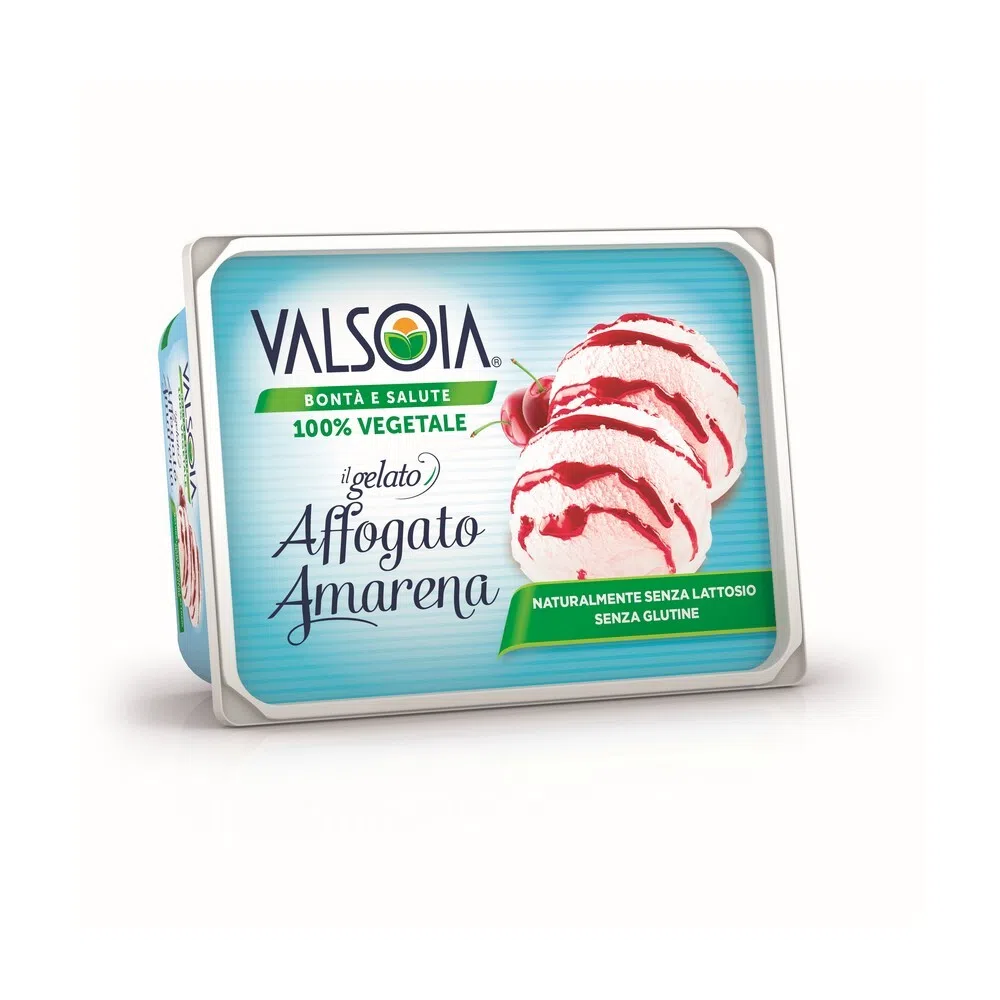 Inghetata soia affogato amarena picture
