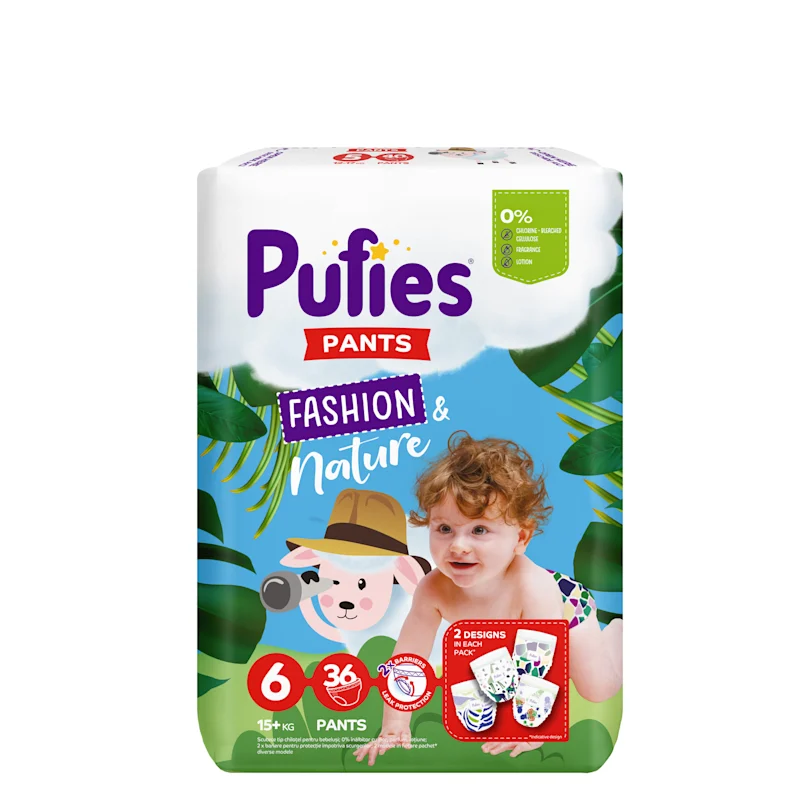 Scutece bebe fashion & nature pants 6 picture