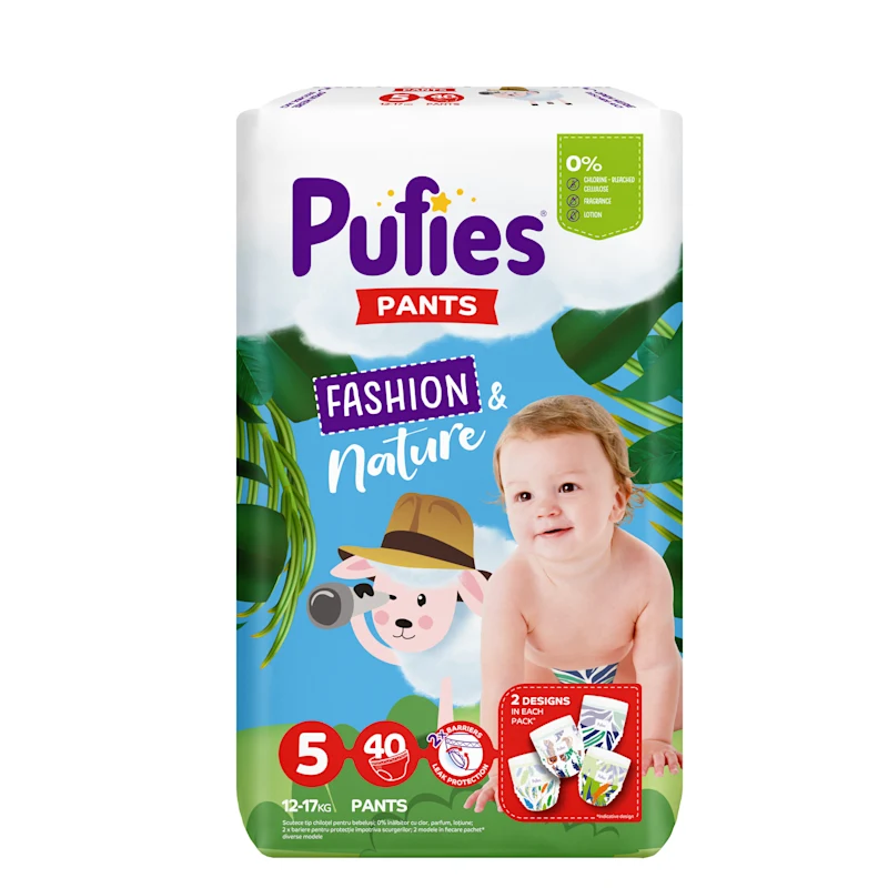 Scutece bebe fashion & nature pants 5 picture