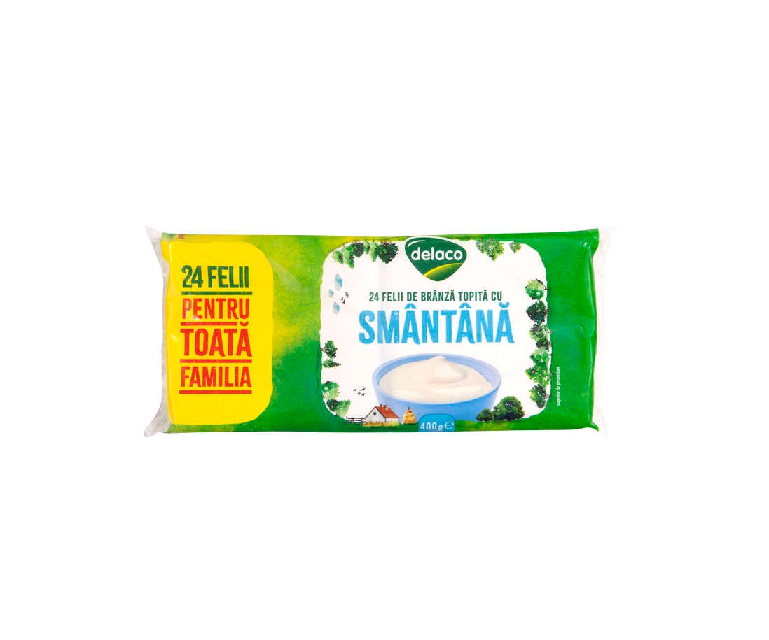 Branza topita felii smantana picture