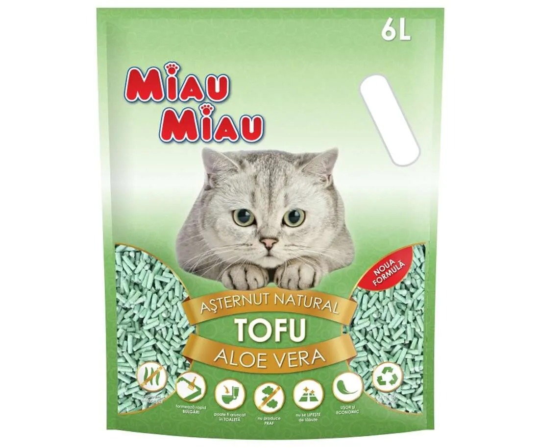 Asternut igienic tofu aloe vera picture