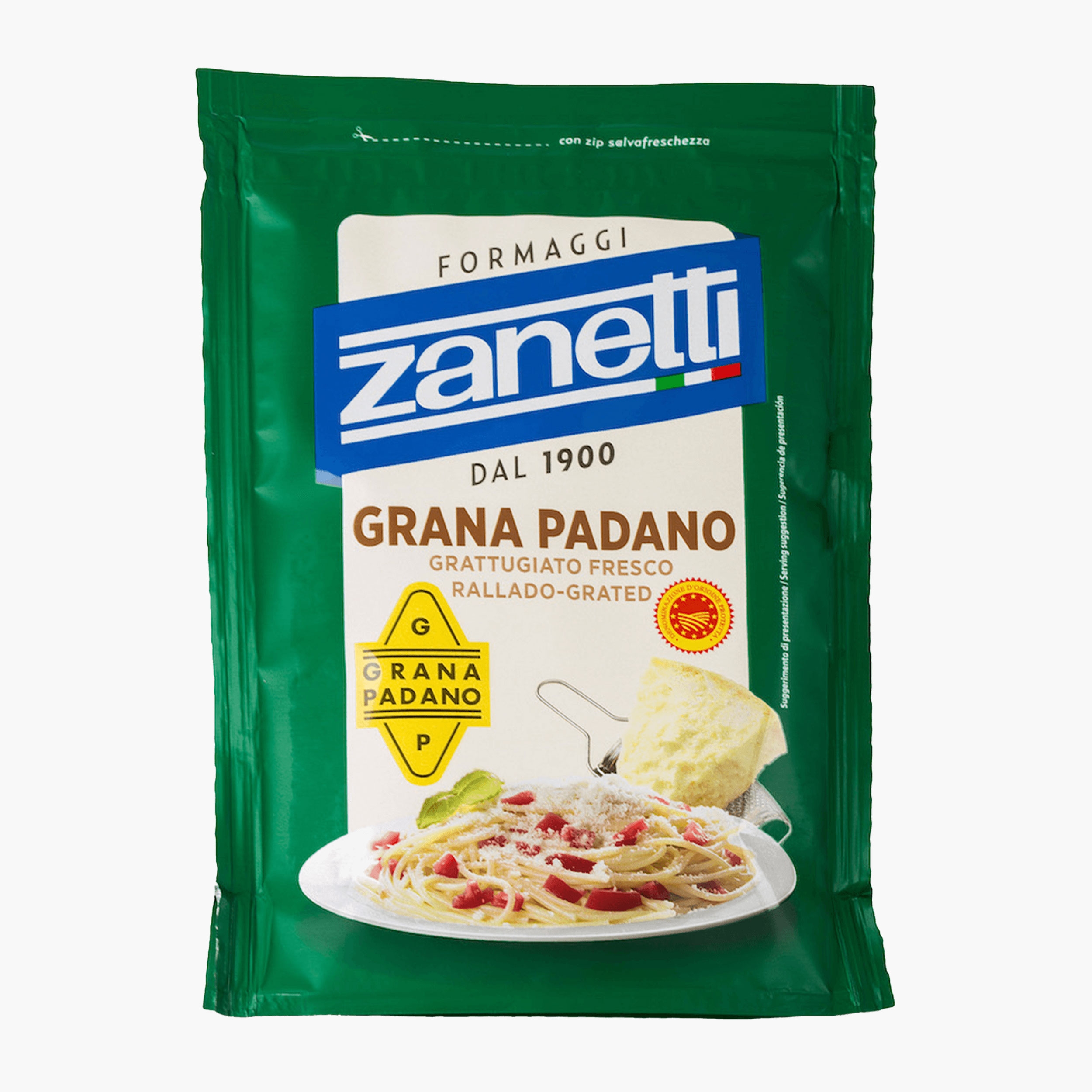 Parmezan ras grana padano ambalat picture