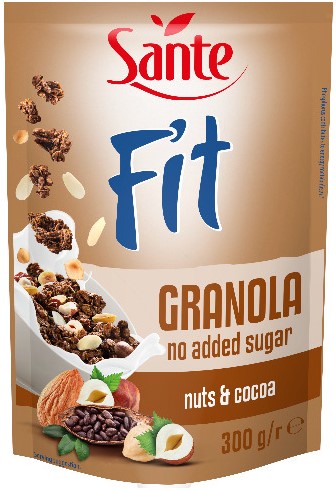 Cereale integrale granola fit nuci-cacao picture