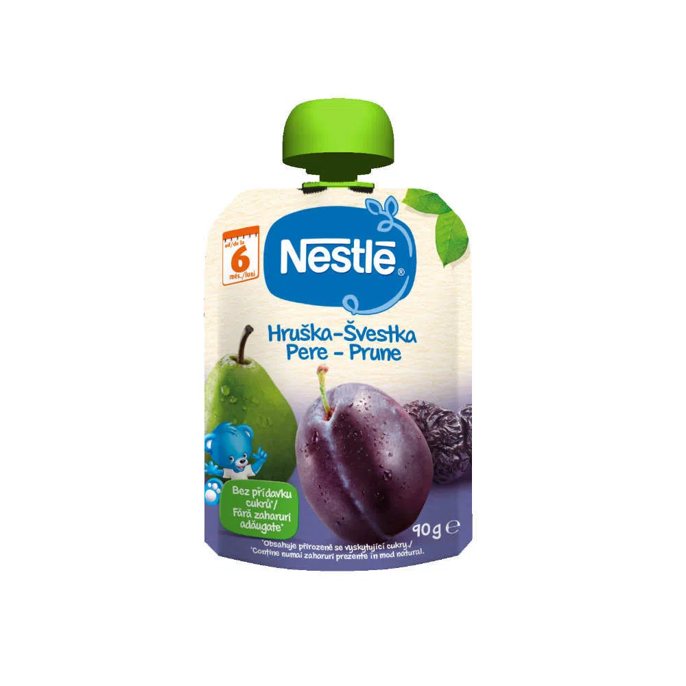 Piure bebe prune si pere picture