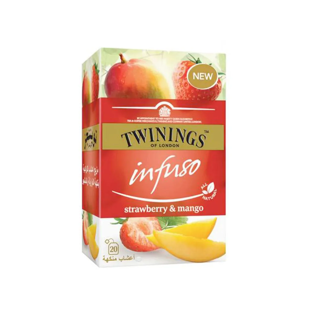 Ceai infuso capsuni si mango picture
