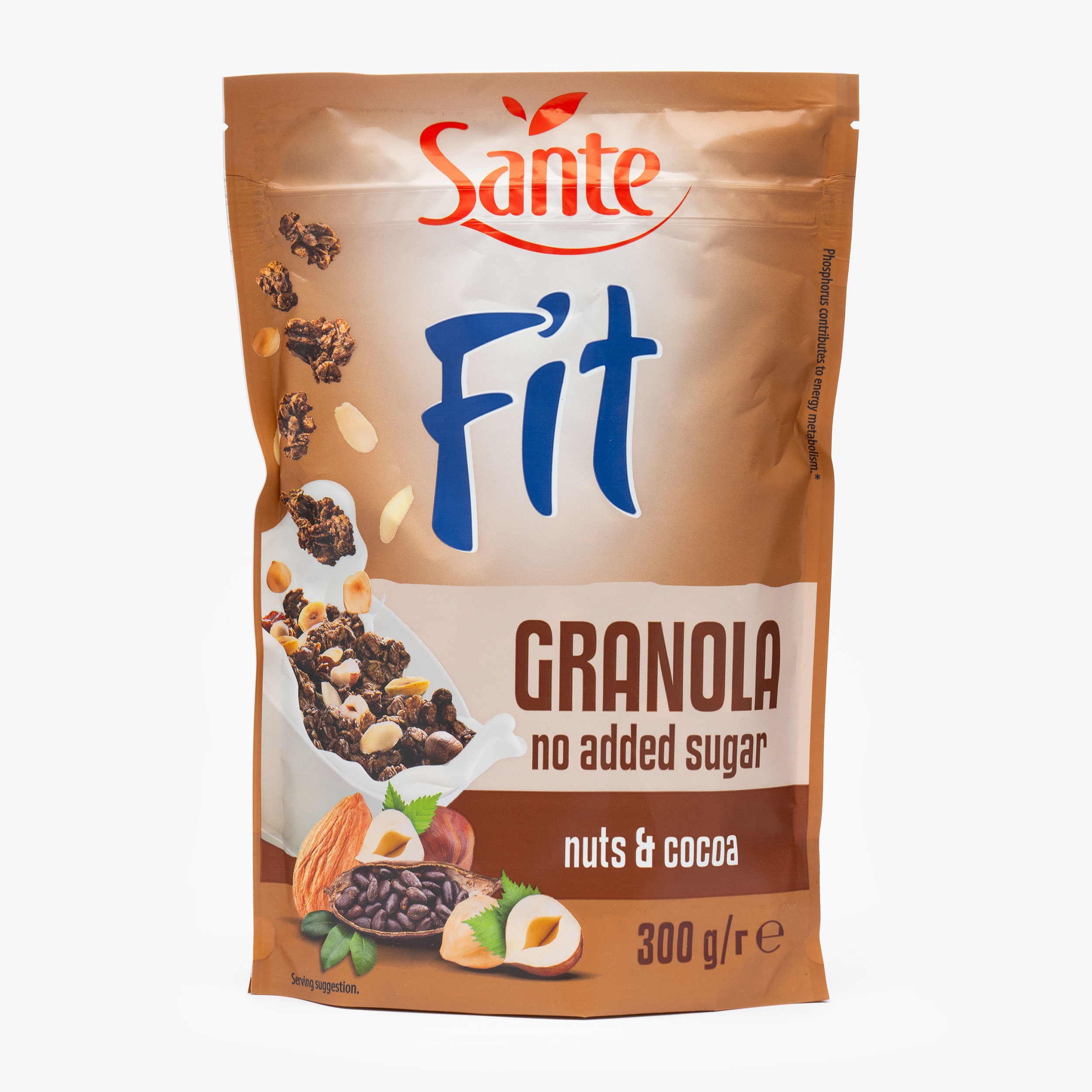 Cereale integrale granola fit nuci-cacao picture