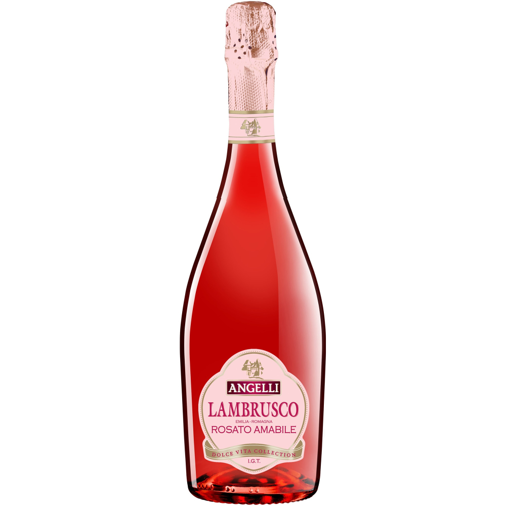 Vin spumant rose lambrusco demidulce picture