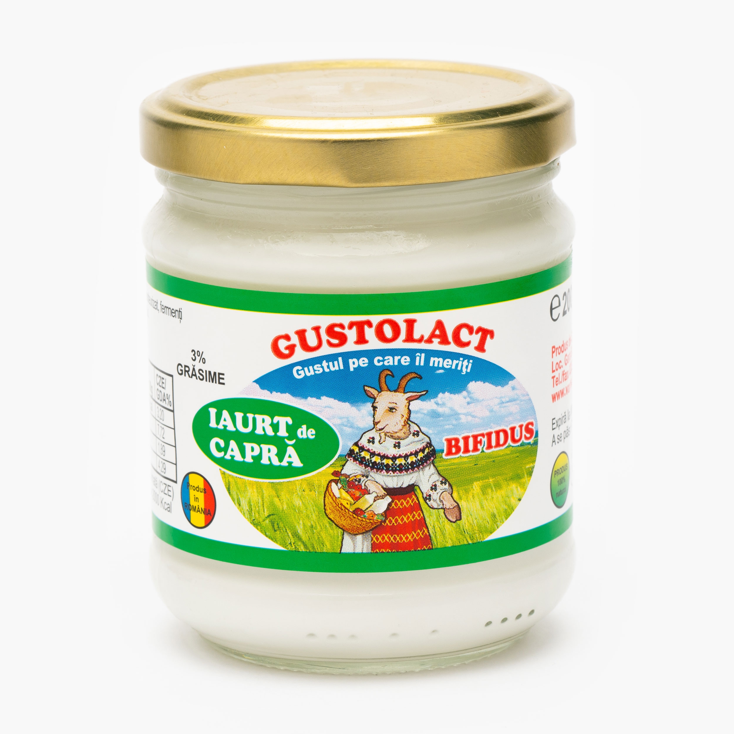 Iaurt de capra 3% grasime bifidus picture
