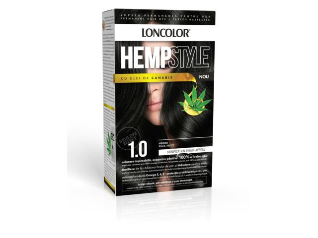 Vopsea de par hempstyle 1.0 negru picture