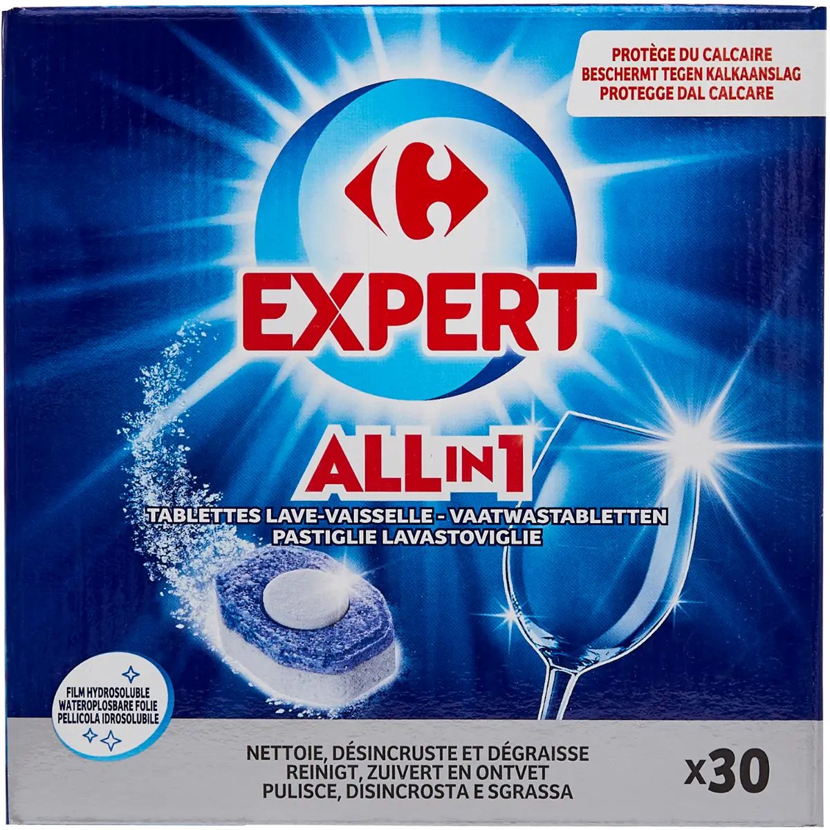Detergent tablete all in one expert picture