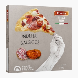 Pizza verance ''nduja salsicce congelata picture