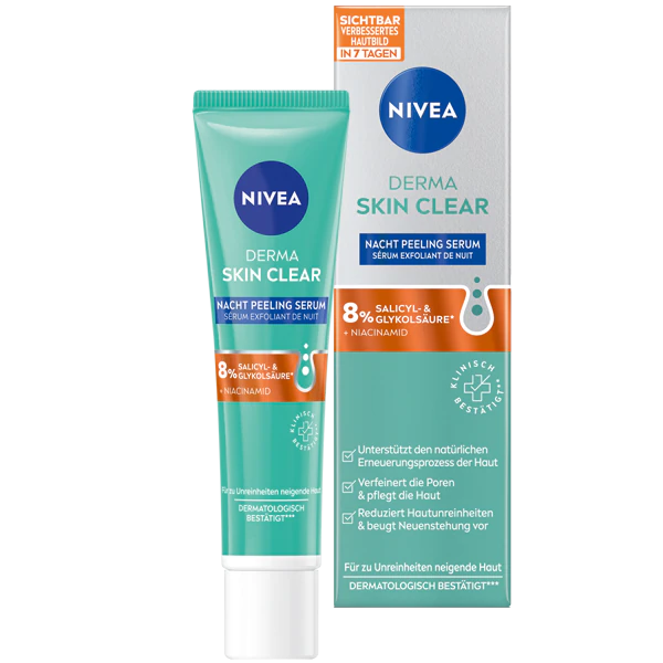 Tratament exfoliant noapte derma skin clear picture