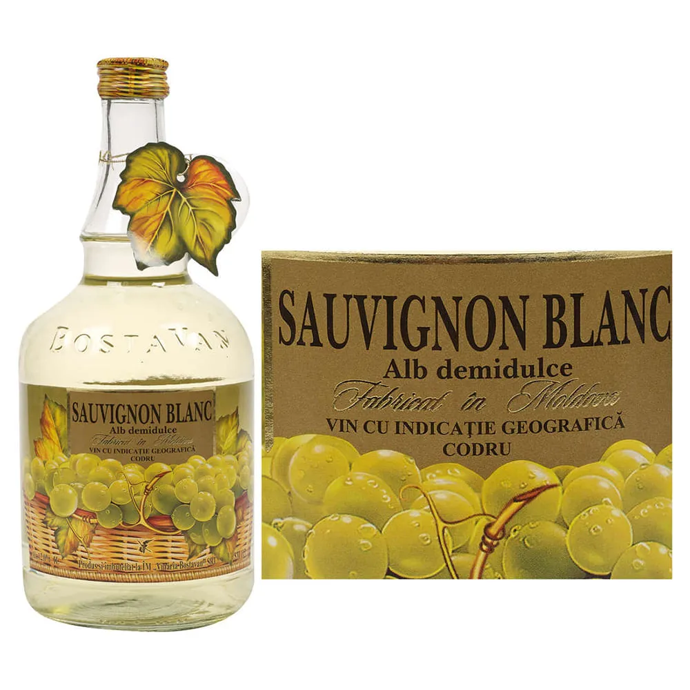 Vin alb sauvignon blanc demidulce picture