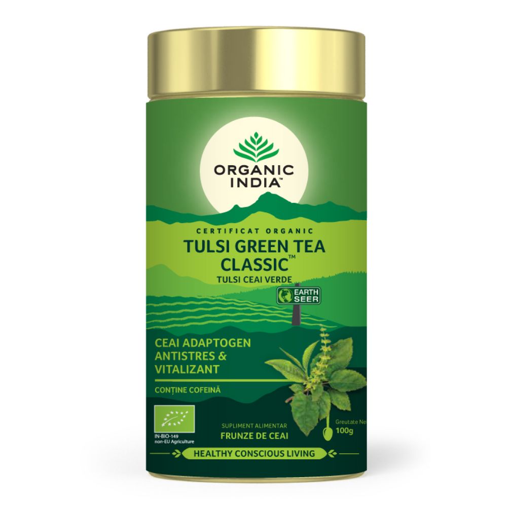 Tulsi ceai verde bio picture