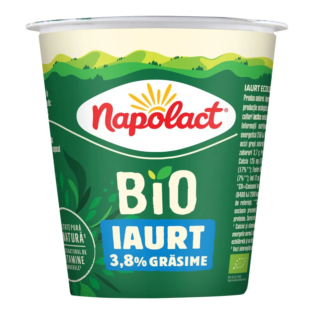 Iaurt 3.8% grasime natur bio picture