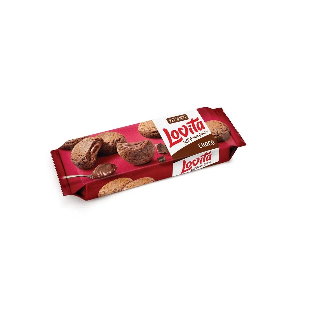 Biscuiti soft cream lovita ciocolata picture