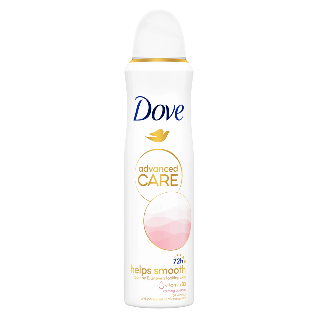 Deodorant spray advanced care helps smooth picture