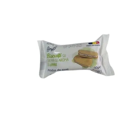 Biscuiti cu crema cu aroma de lamaie picture