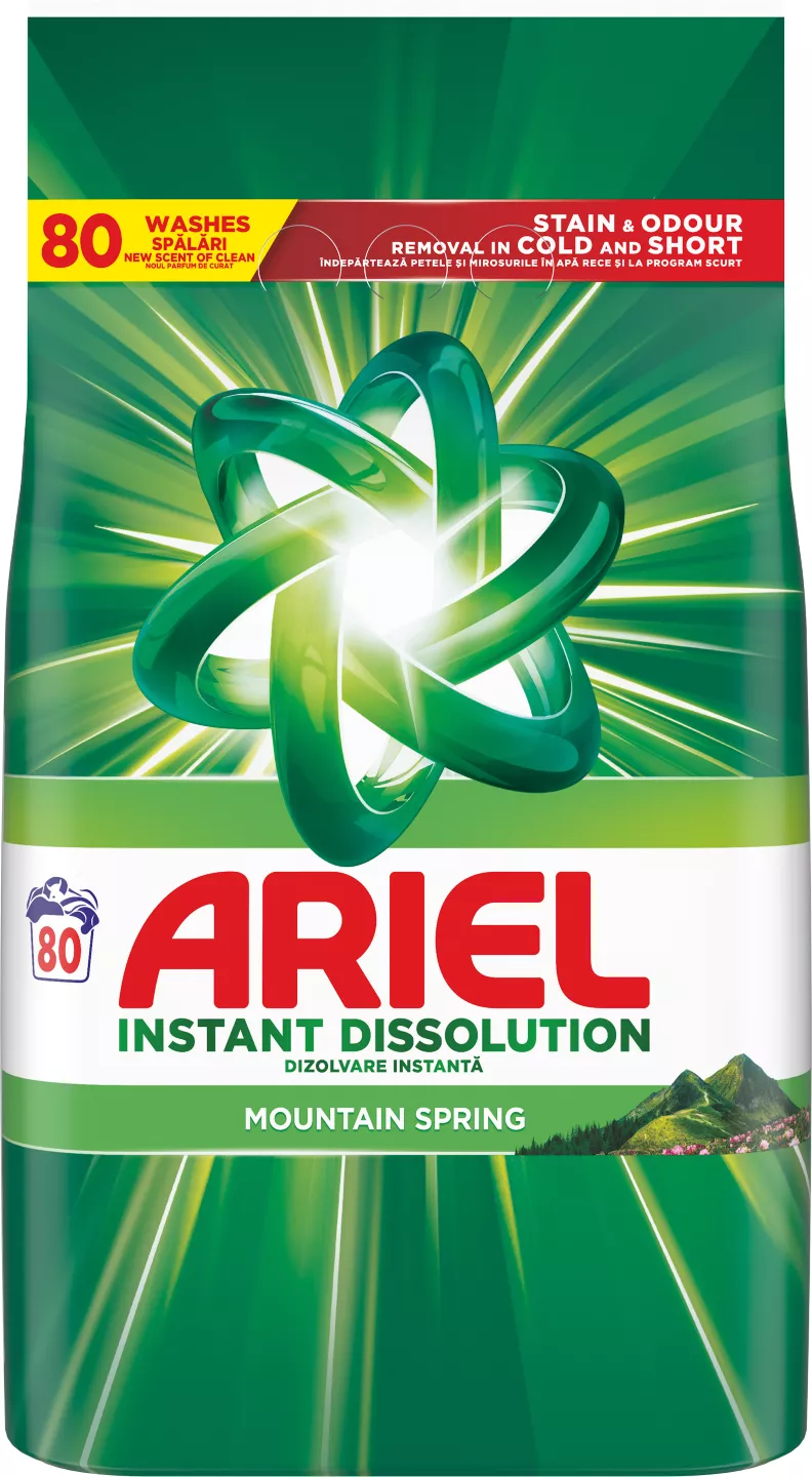 Detergent automat instant dissolution stain & odour mountain spring picture