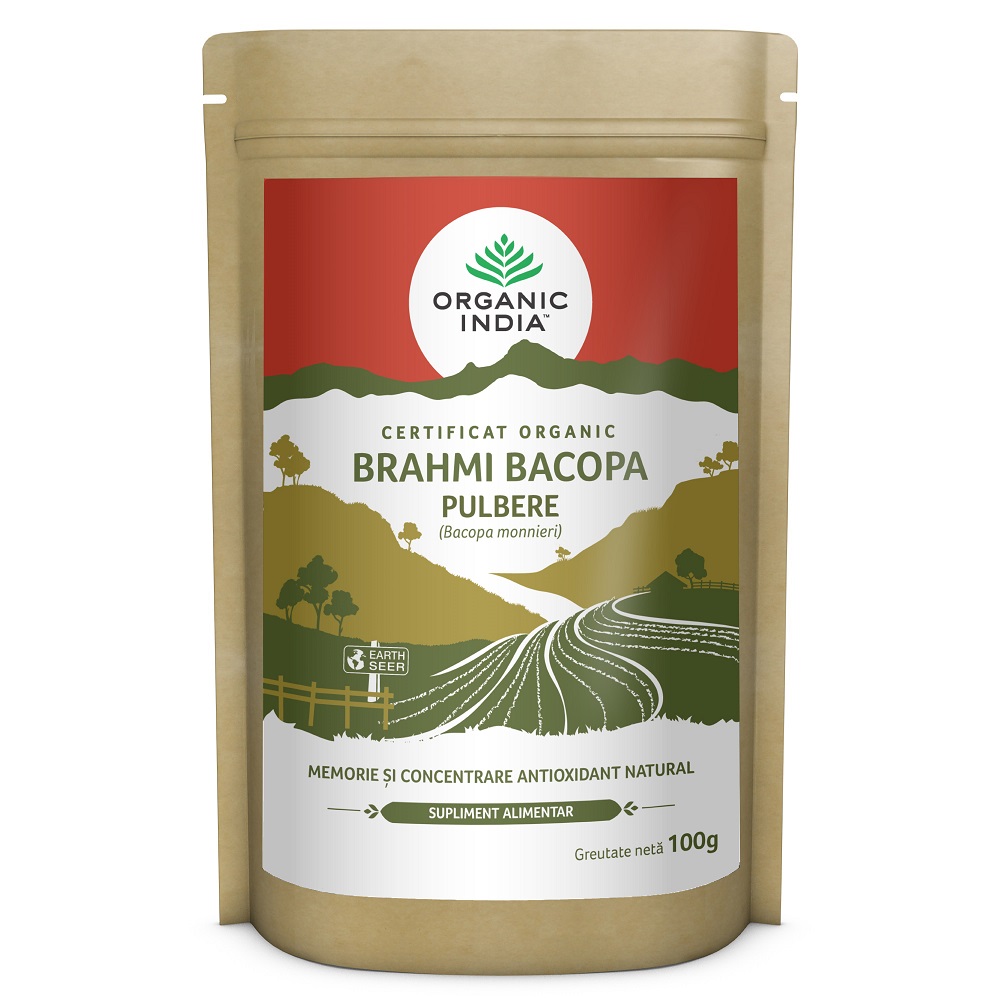 Brahmi bacopa pulbere bio picture