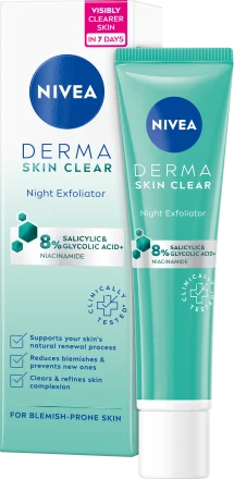 Tratament exfoliant noapte derma skin clear picture