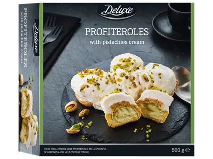 Profiterol cu fistic picture