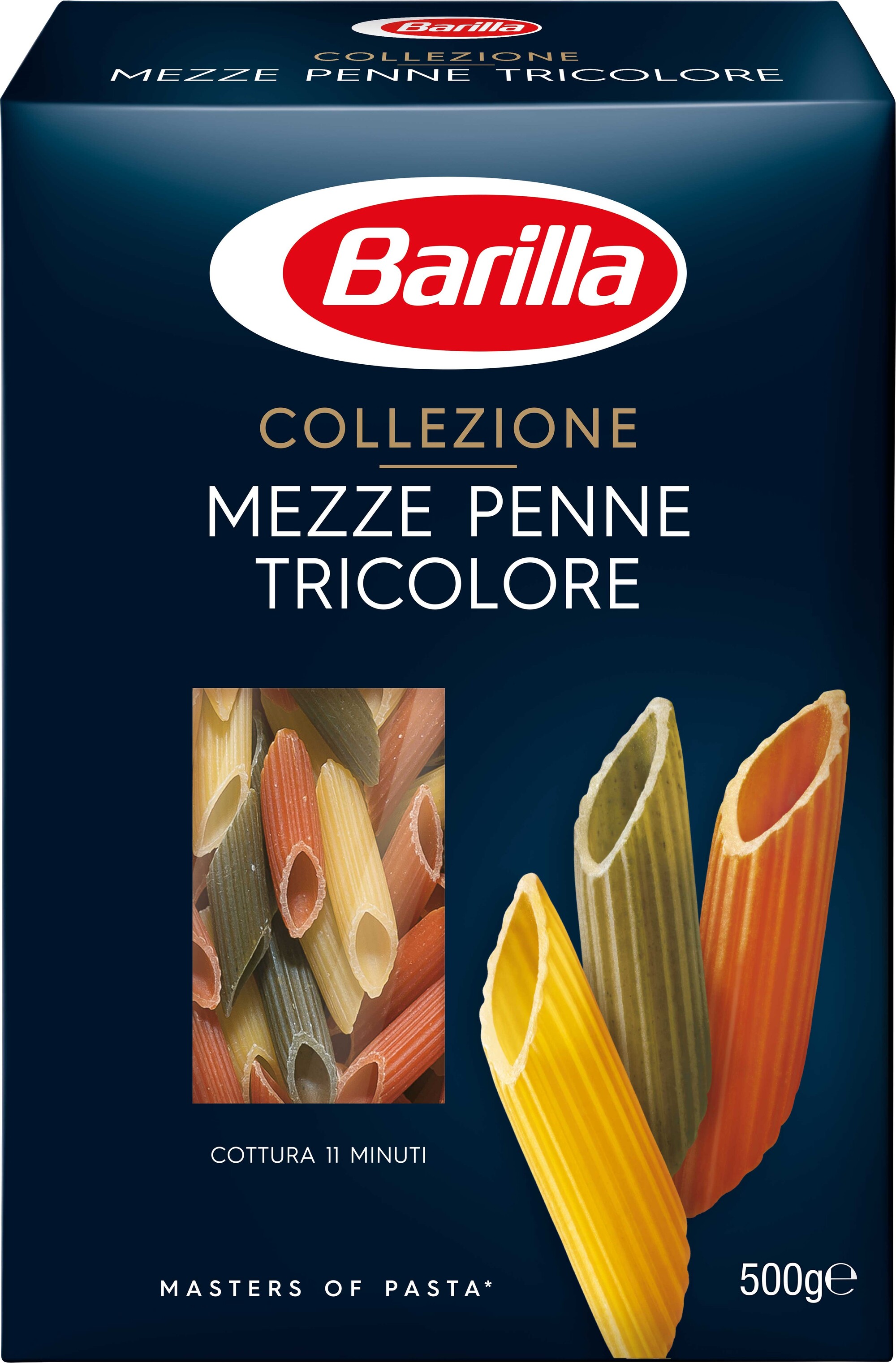 Mezze penne tricolore la collezione picture