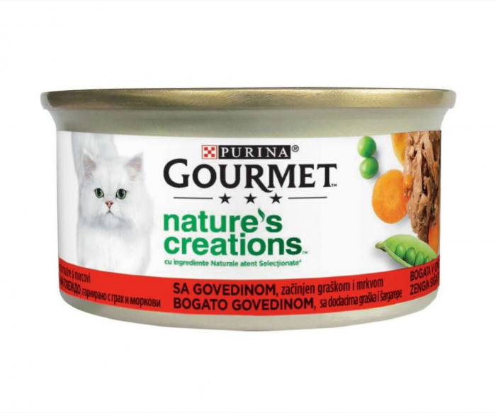 Gourmet nature/''s creations, bogat in vita cu mazare si morcovi picture